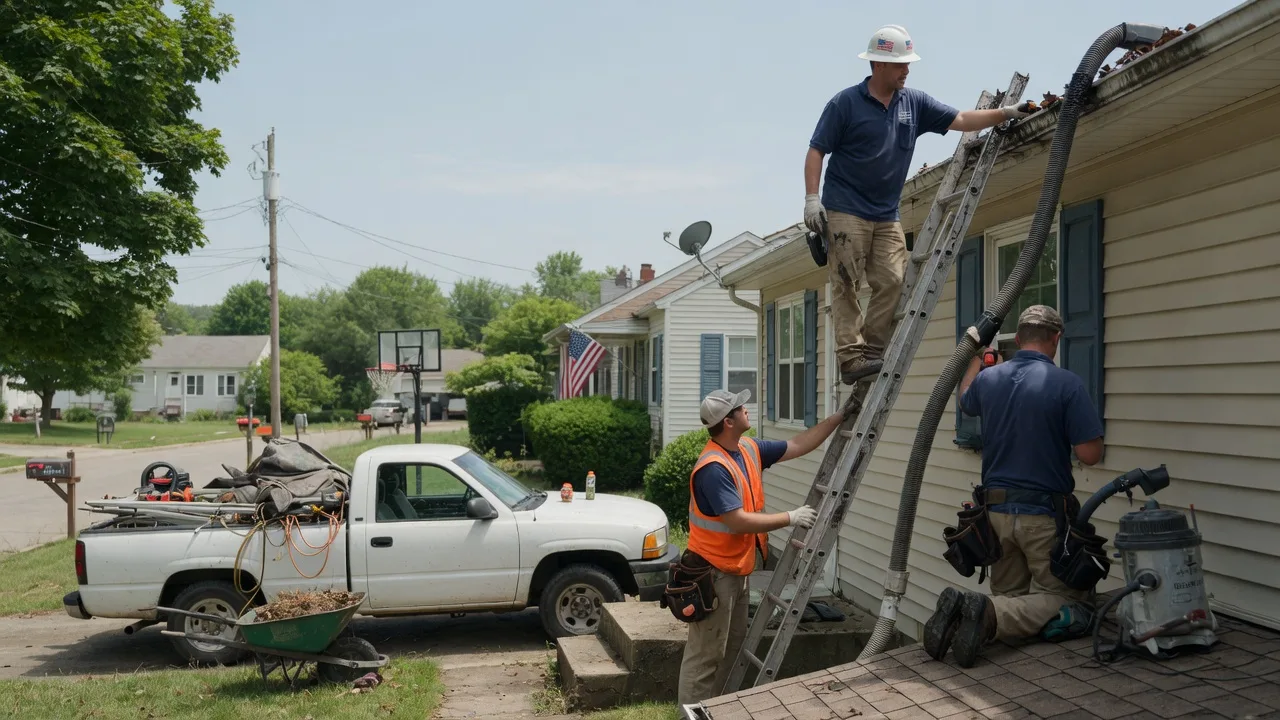 Gutter Installation in Fairborn, OH near me